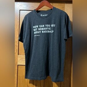 The Home T Charcoal Baseball Tee